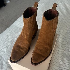 Women’s tecovas piper suede bootie